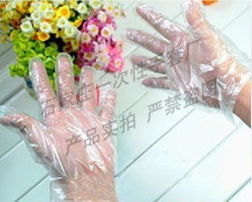 PE一次性塑料薄膜手套价格 厂家 图片